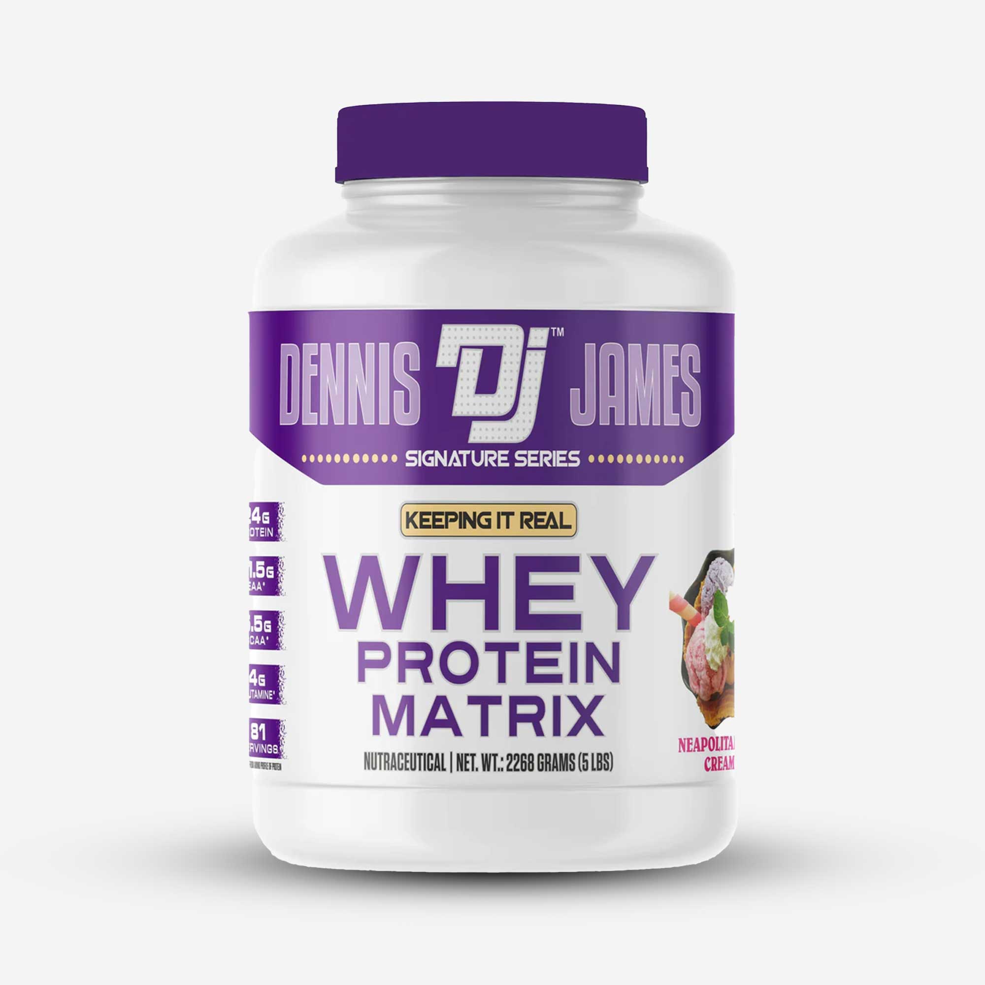 Dennis James Signature Series Whey Protein Matrix - 5 lbs