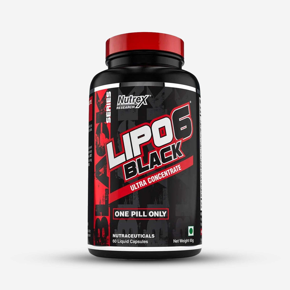 Nutrex Lipo 6 Black Ultra Concentrate Fat Burner - 60 Capsules