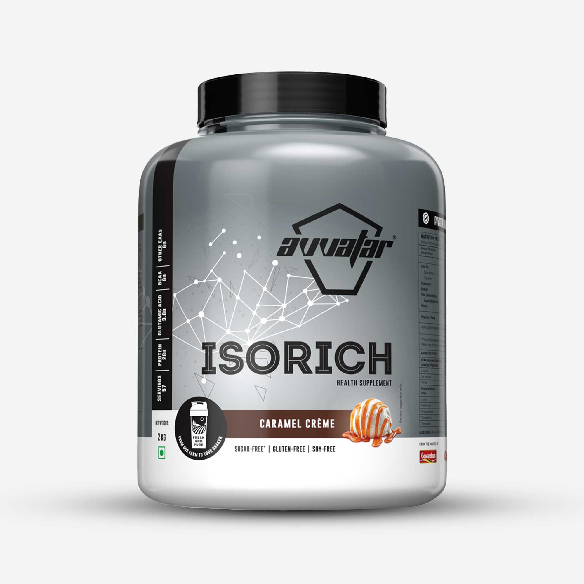 Avvatar Isorich Whey Protein - 2 Kg