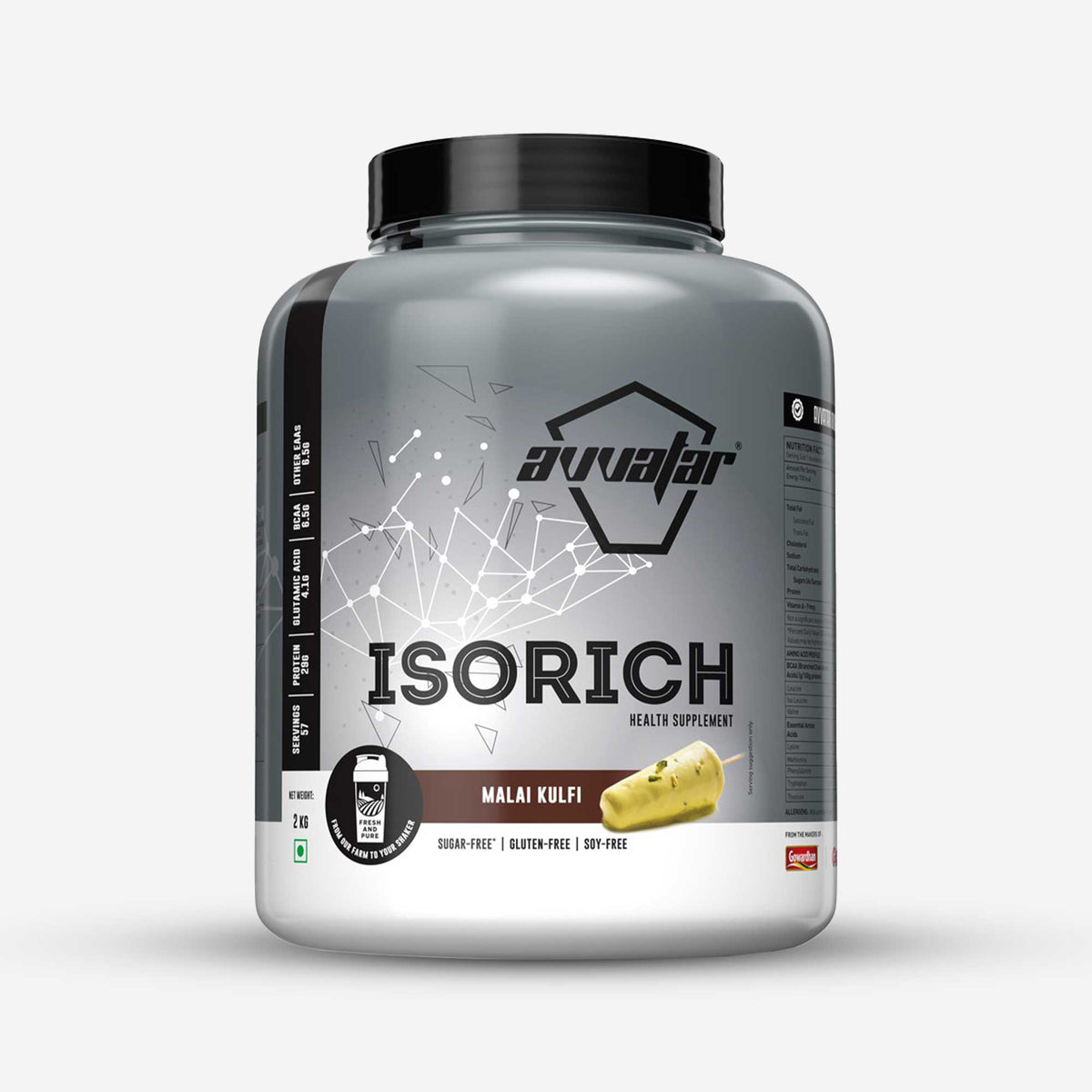 Avvatar Isorich Whey Protein - 2 Kg