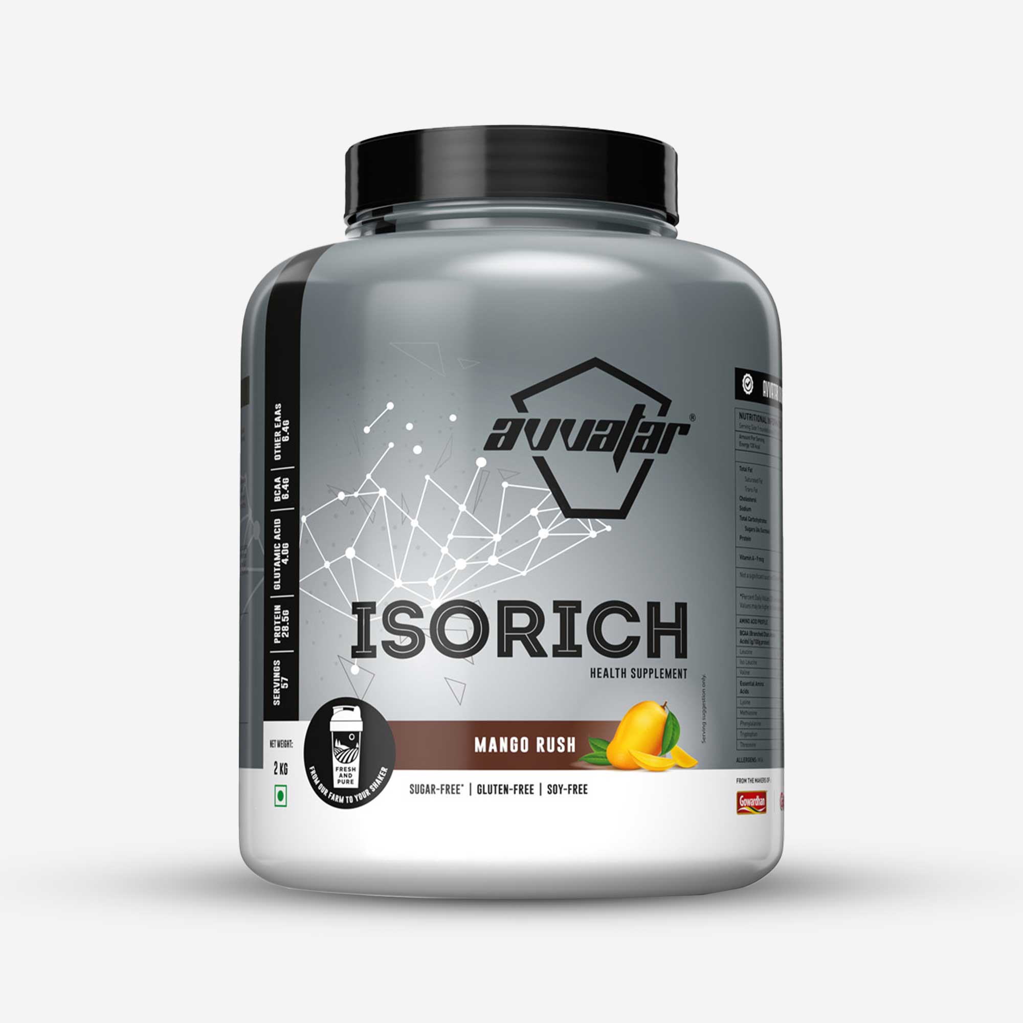 Avvatar Isorich Whey Protein - 2 Kg