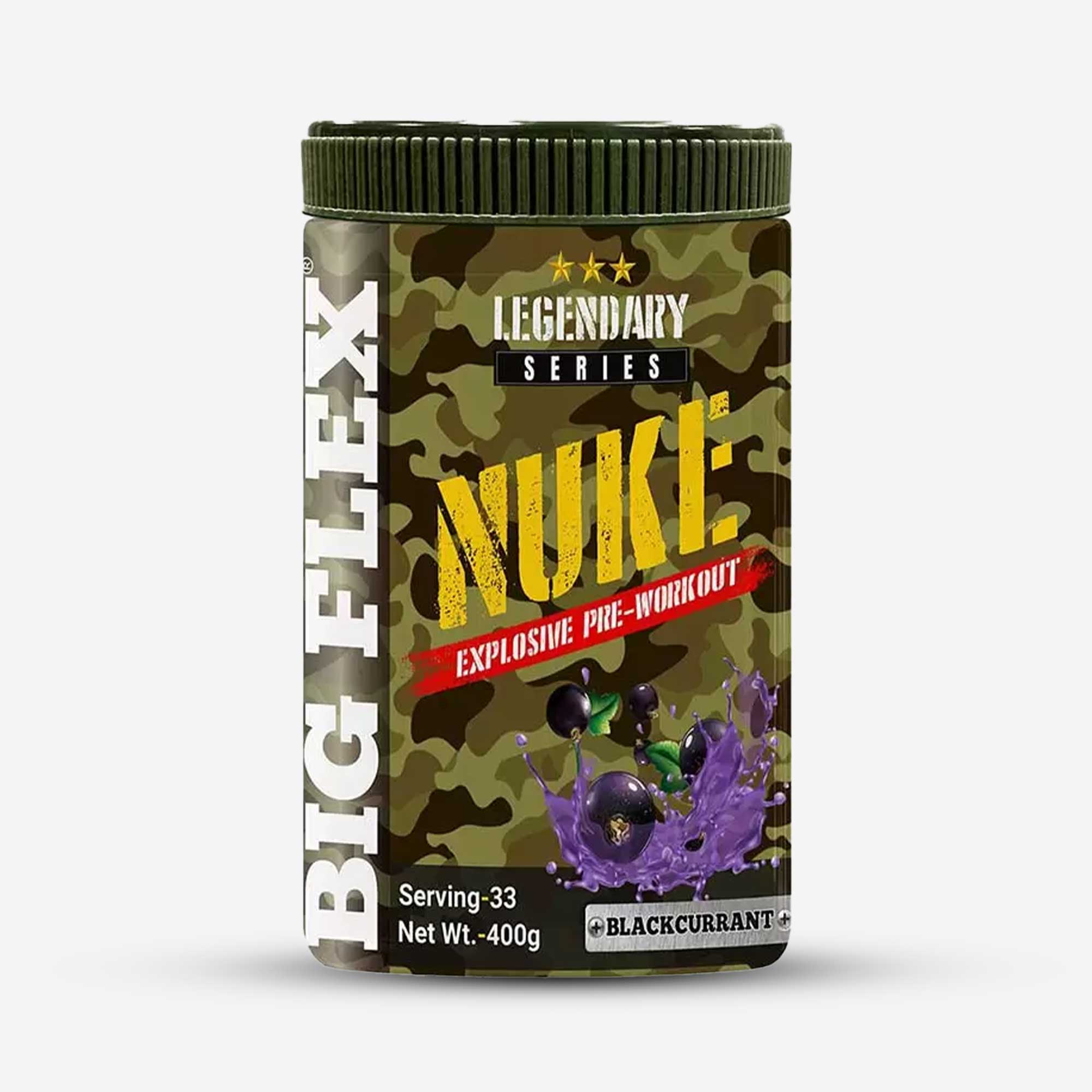 Big Flex Legendry Series Nuke Pre Workout 400gm