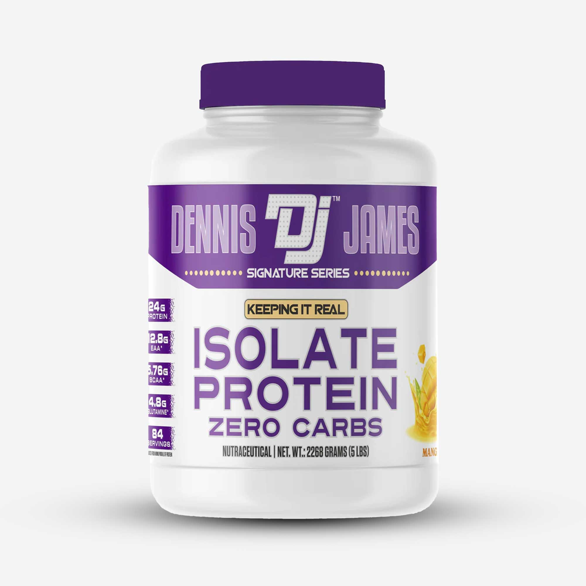 Dennis James Signature Series Isolate Whey Protein - 5 lbs