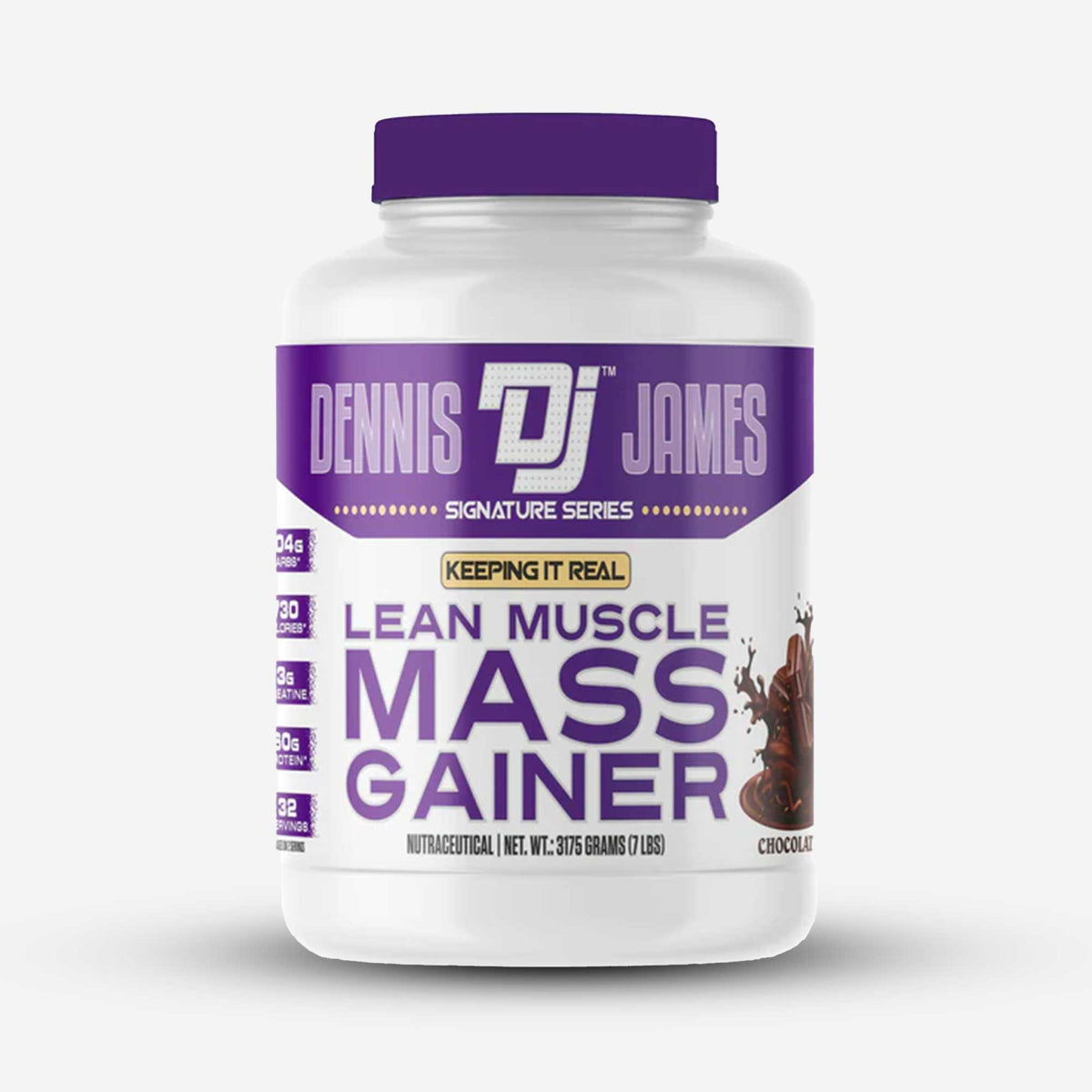 Dennis James Signature Series Lean Muscle Mass Gainer - 7 lbs