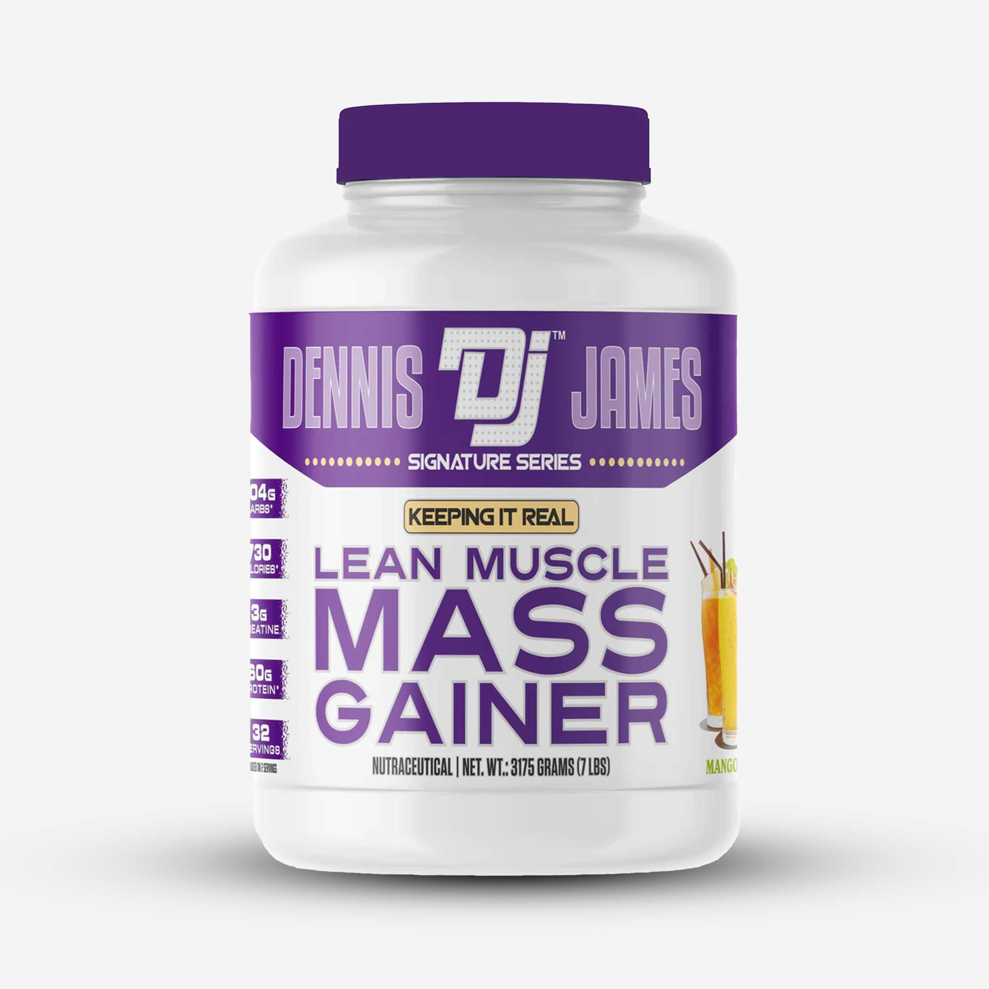 Dennis James Signature Series Lean Muscle Mass Gainer - 15 lbs