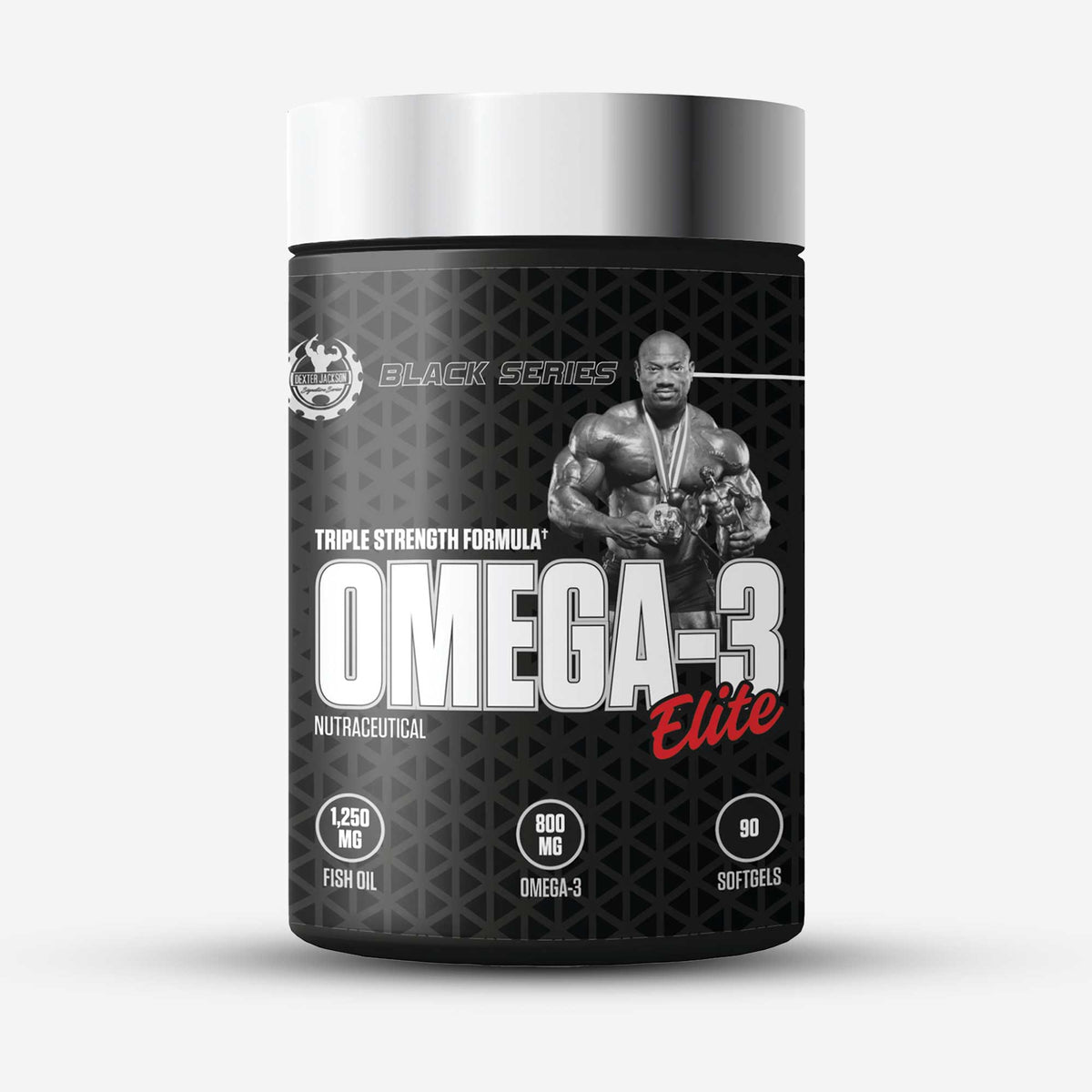 Dexter Jackson Black Series Omega 1250 mg - 90 Softgels