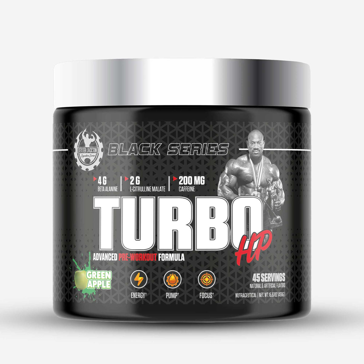 Dexter Jackson Black Series Turbo HP Pre Workout - 45 Servings