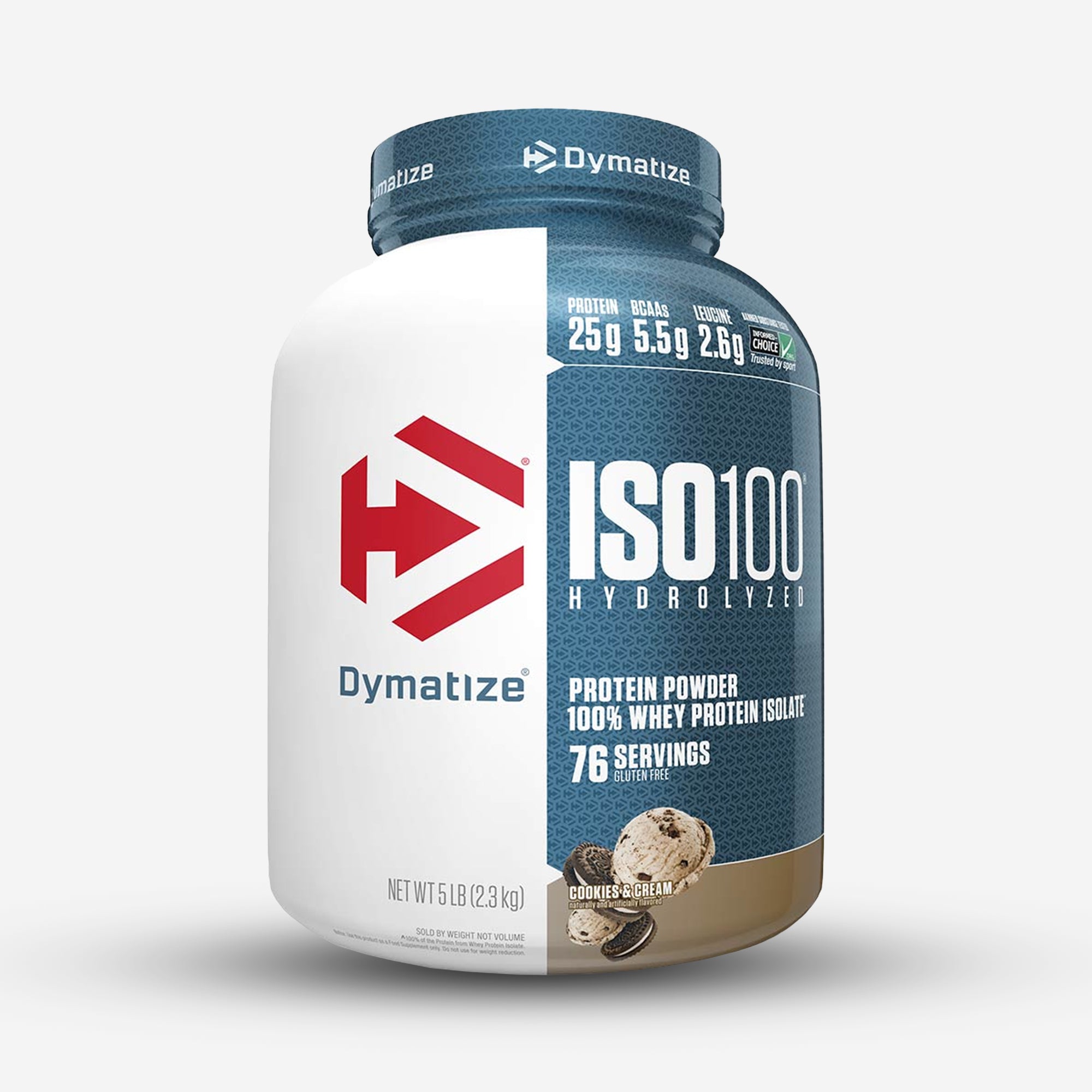 Dymatize Nutrition ISO 100 Hydrolyzed Whey Protein Isolate- 5 lbs