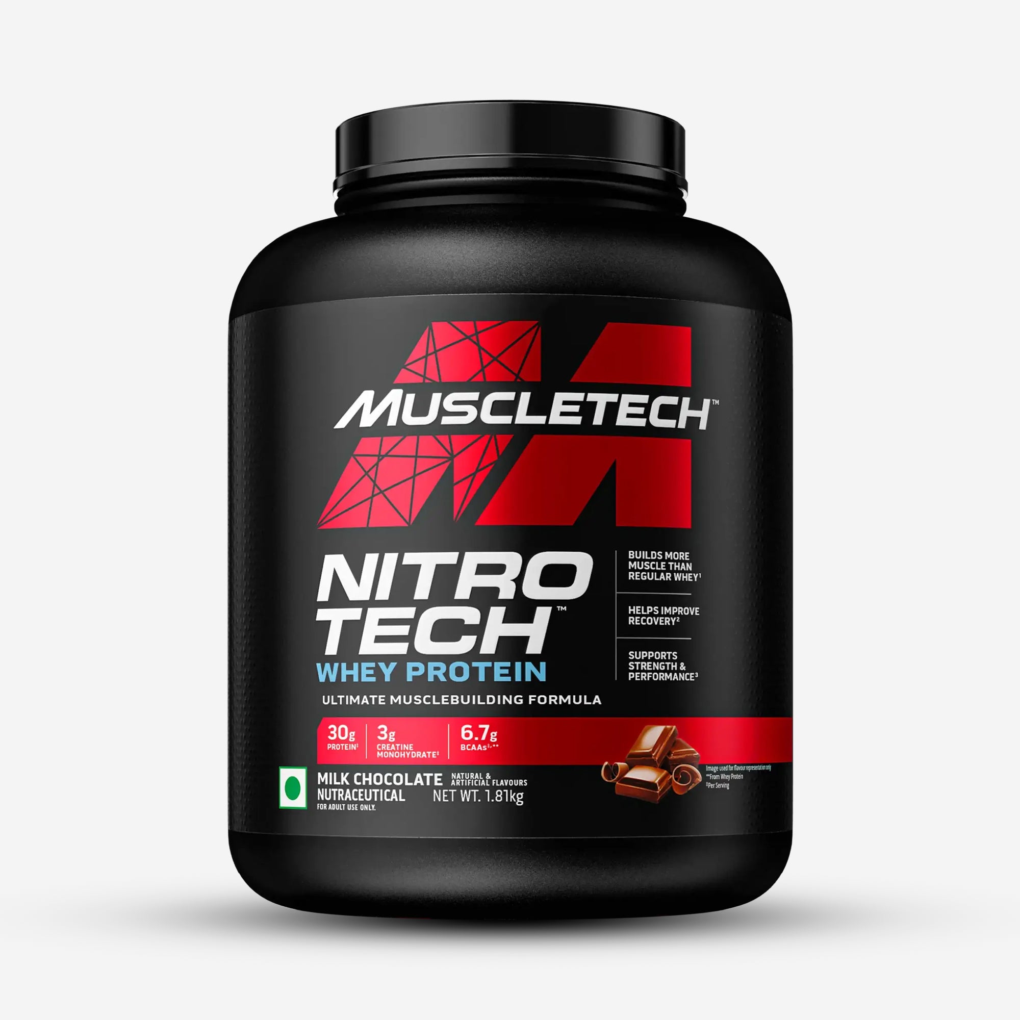 MuscleTech Nitro-Tech Whey Protein - 907 g