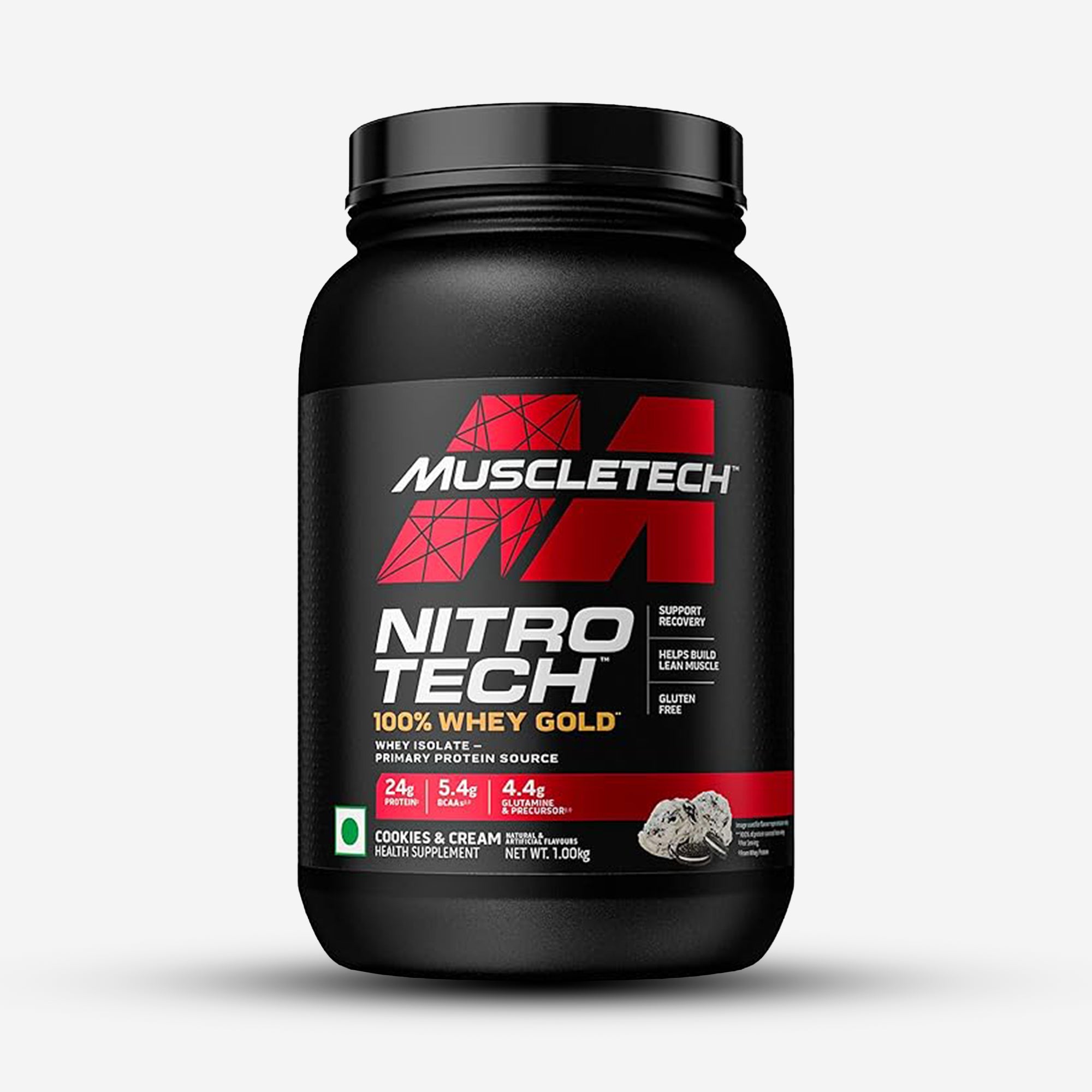 MuscleTech Nitro-Tech 100% Whey Gold Protein - 1.81 Kg