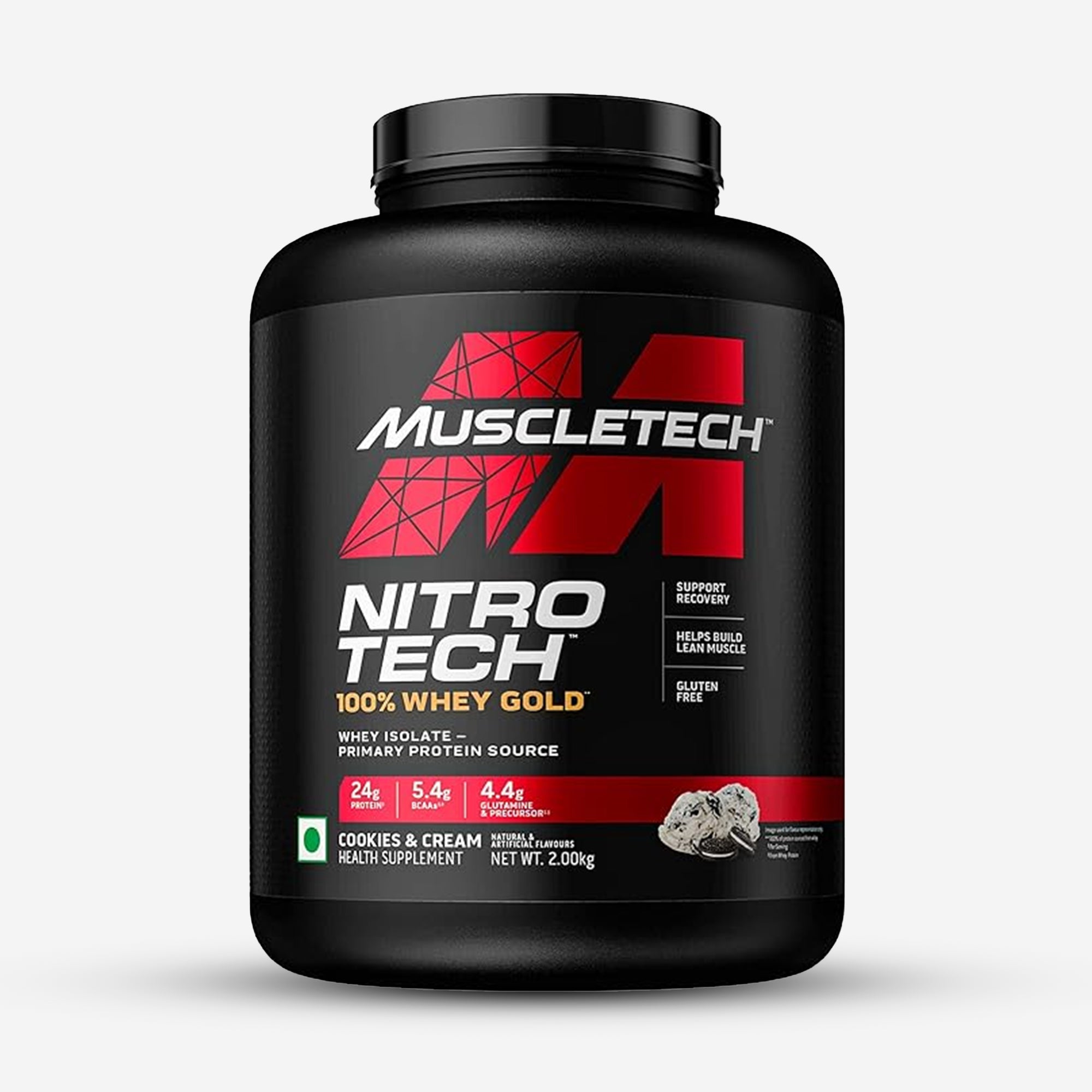 MuscleTech Nitro-Tech 100% Whey Gold Protein - 1.81 Kg