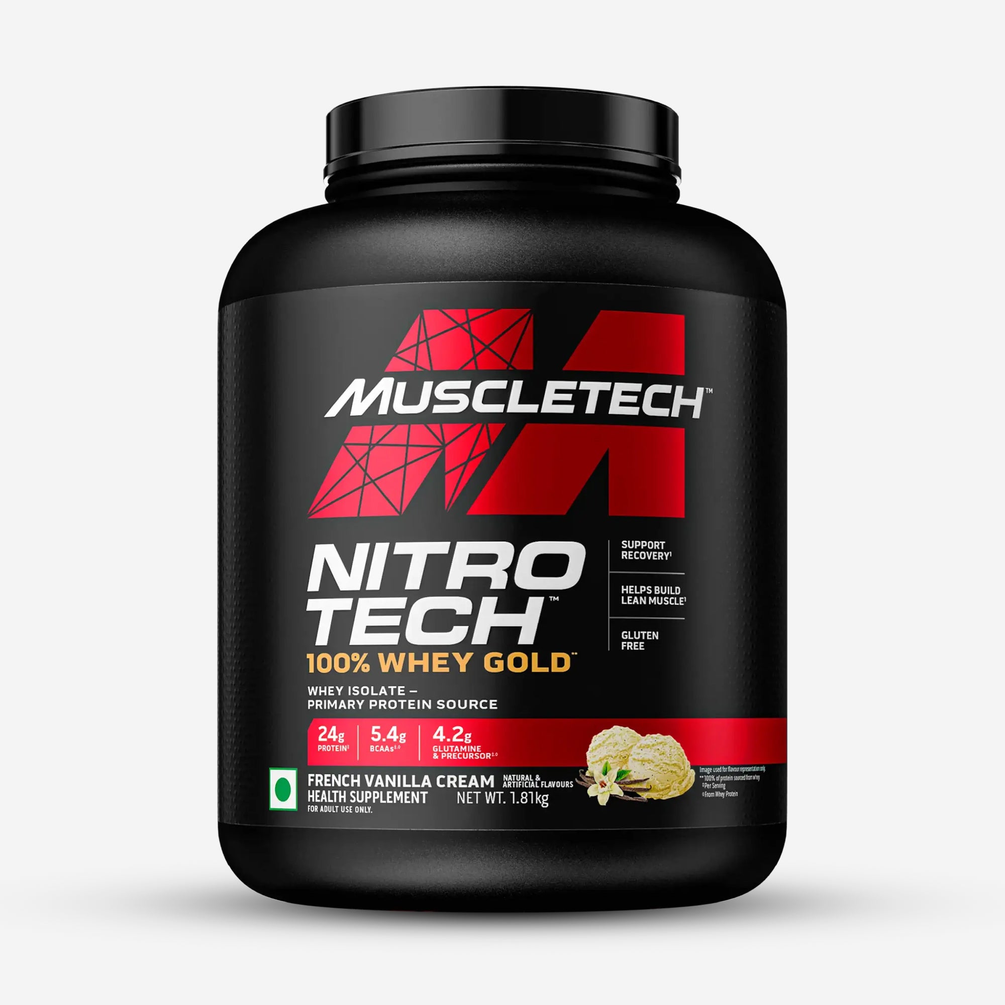 MuscleTech Nitro-Tech 100% Whey Gold Protein - 907 g