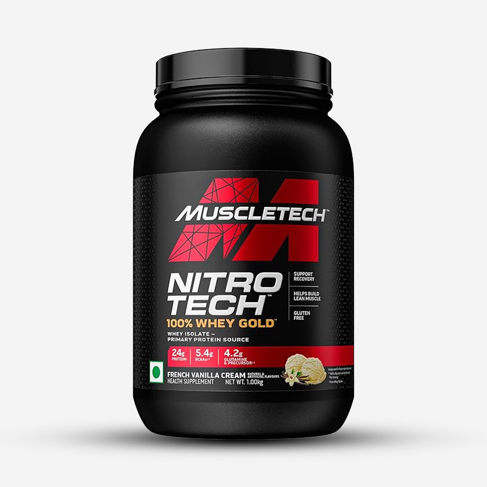 MuscleTech Nitro-Tech 100% Whey Gold Protein - 1.81 Kg