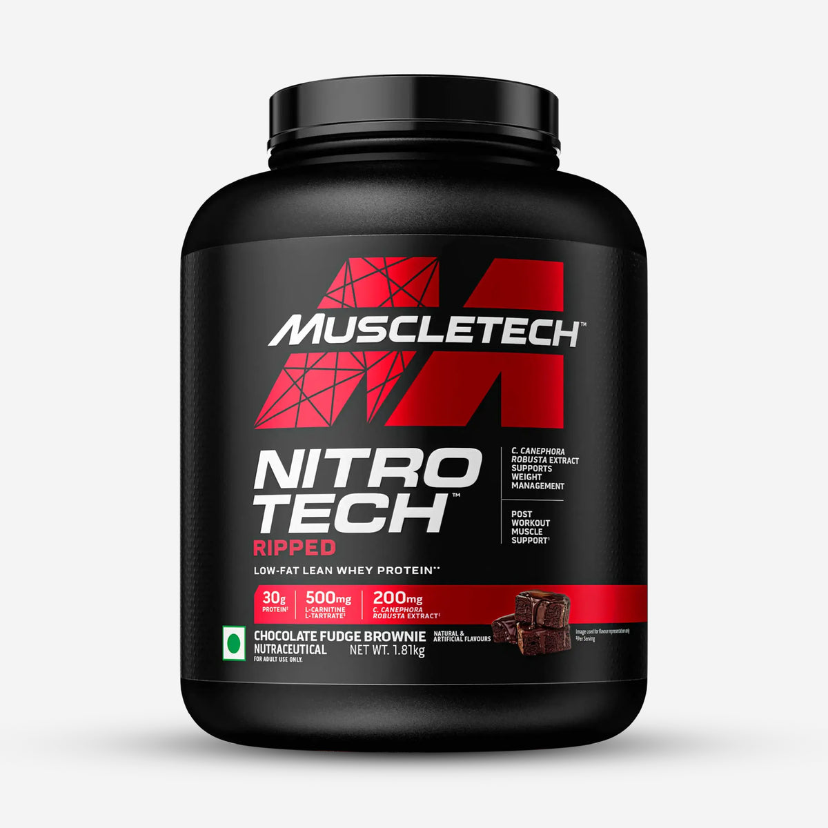 MuscleTech Nitro-Tech Performance Series Ripped Whey Protein - 1.81 Kg