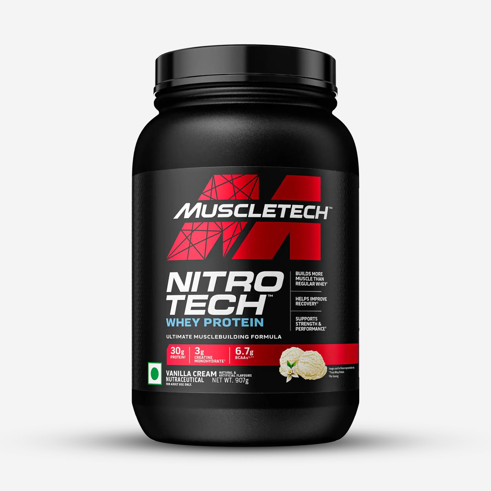 MuscleTech Nitro-Tech Whey Protein - 907 g