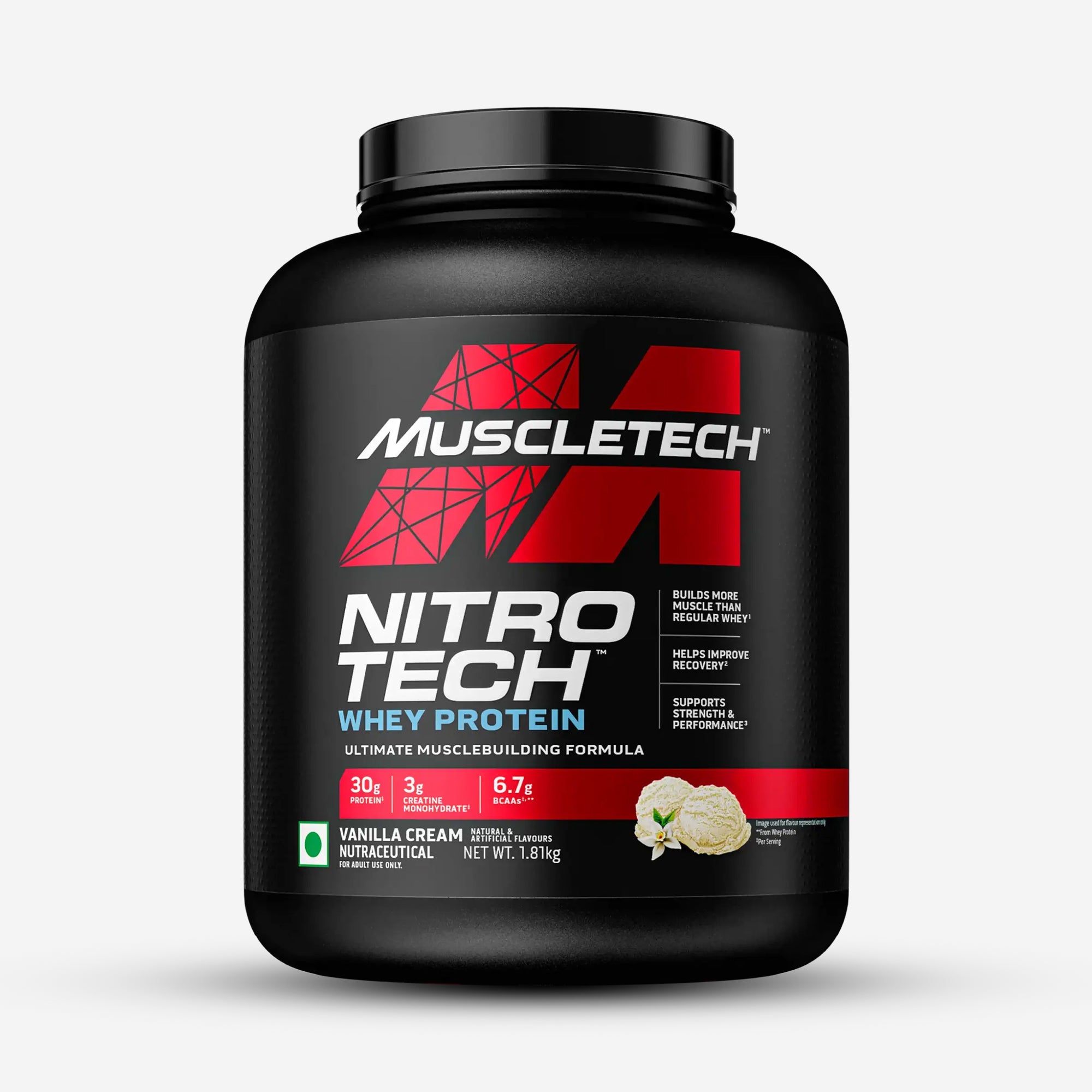 MuscleTech Nitro-Tech Whey Protein - 907 g