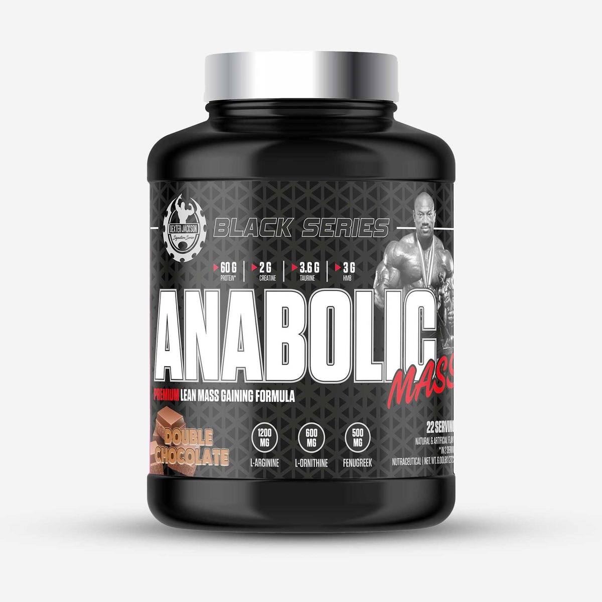 Dexter Jackson Black Series Anabolic Mass Gainer - 6 Lbs