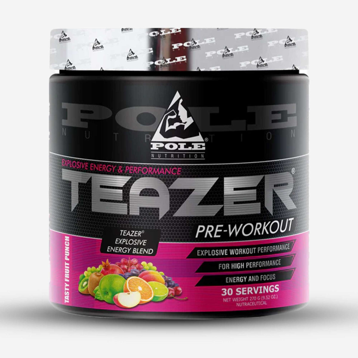 Pole Nutrition TEAZER Pre Workout – 30 Servings