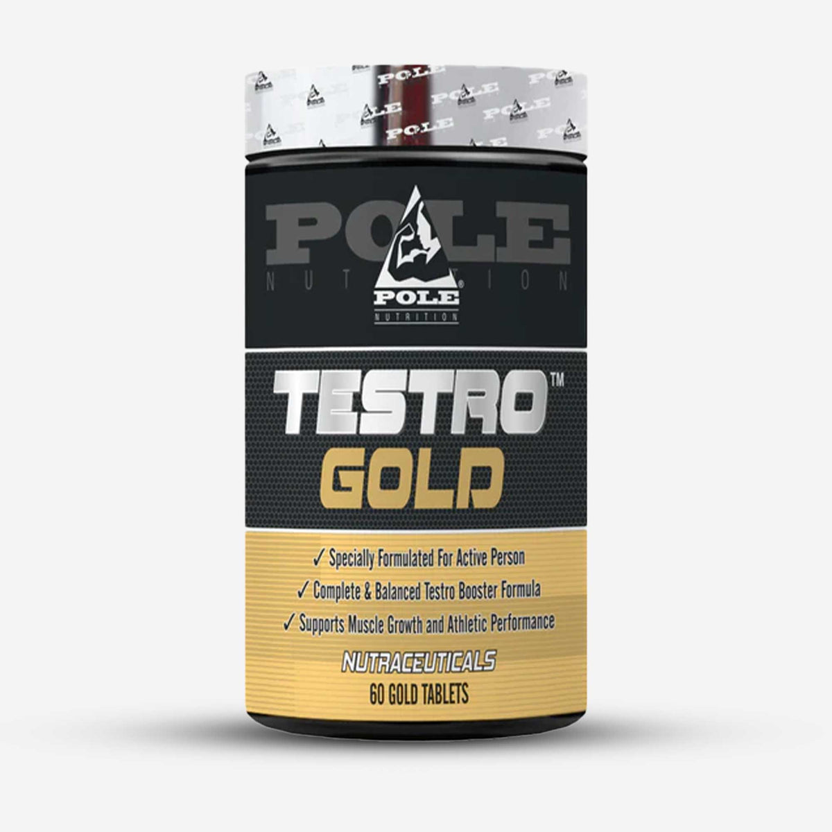 Pole Nutrition Testro Gold – 60 Gold Tablets